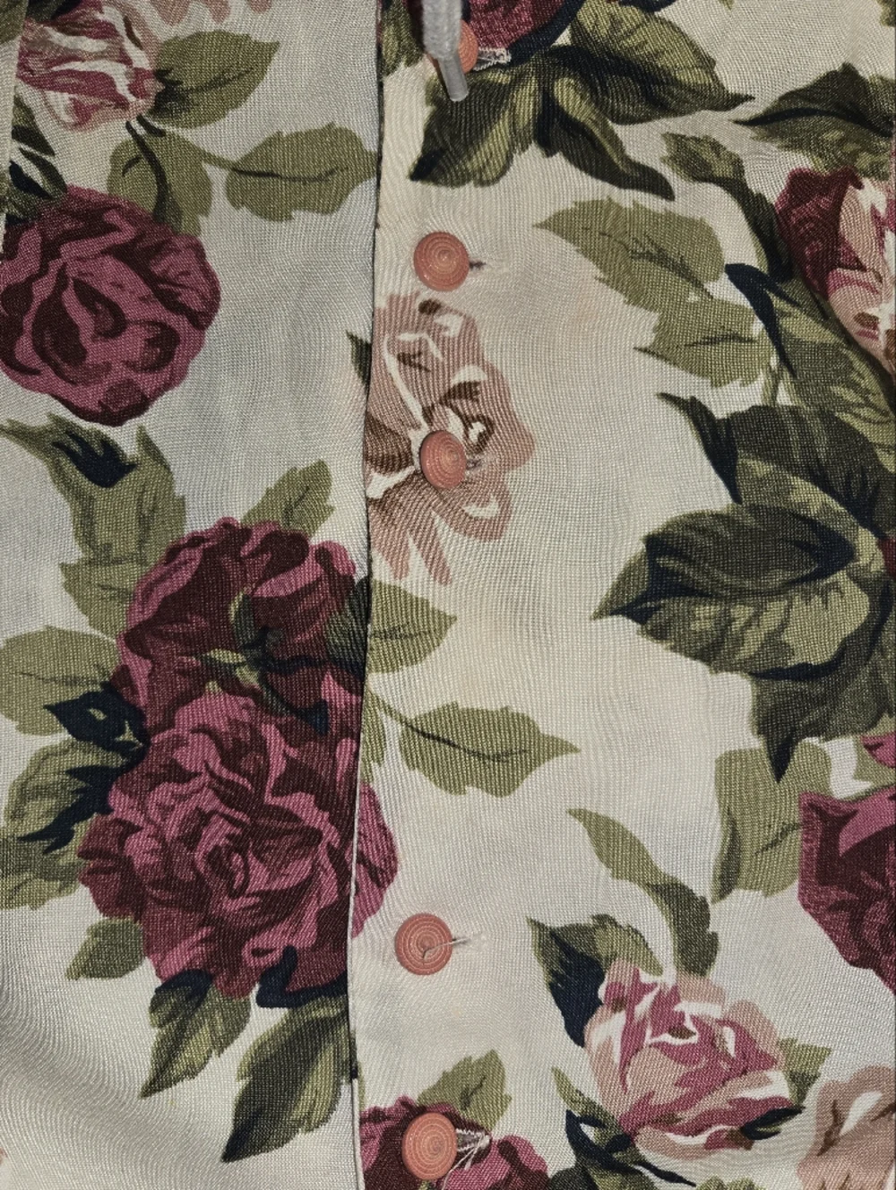 Chiasso Floral Midi Dress Cottagecore Lace Up Back Button Front  Women’s 11/12 - Picture 6 of 7